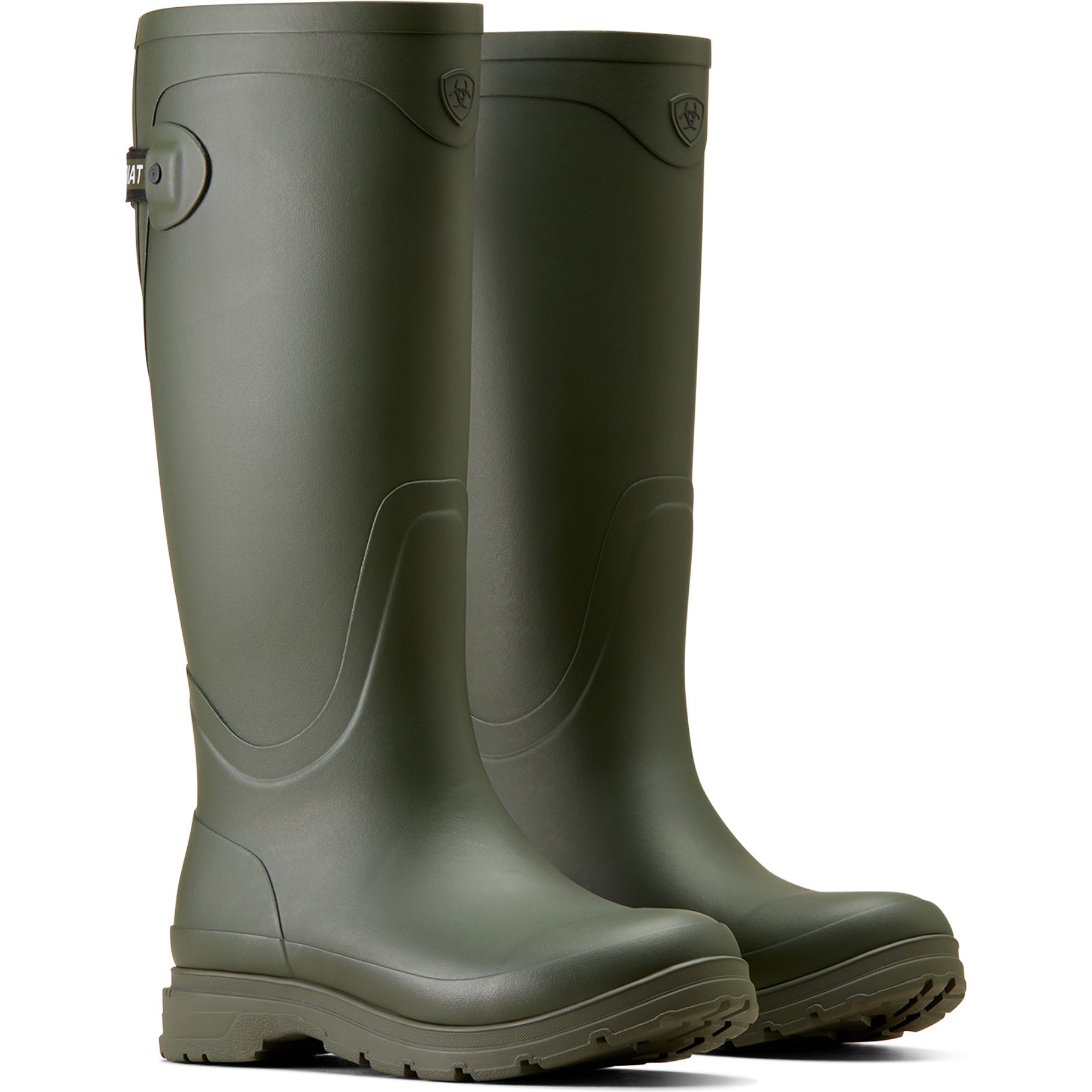2025 Ariat Womens Kelmarsh Tall Wellington Stiefel 10050903 - Olive